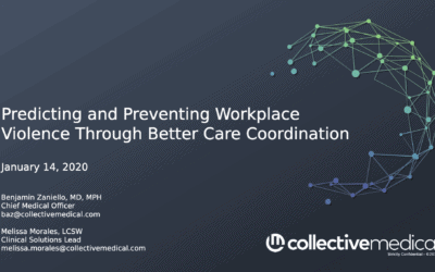 Predicting & Preventing Workplace Violence in Healthcare Through Better Care Coordination