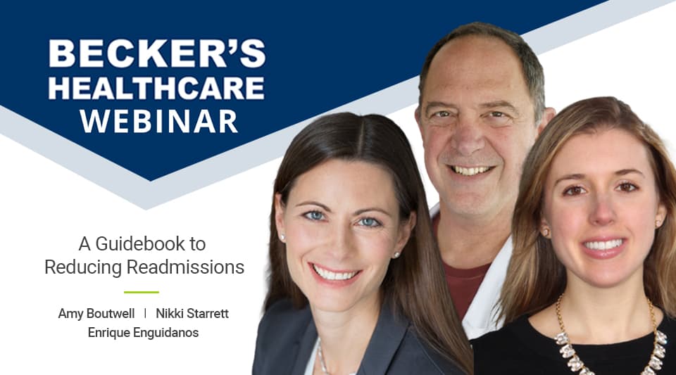 Webinar: A Guidebook to Reducing Readmissions